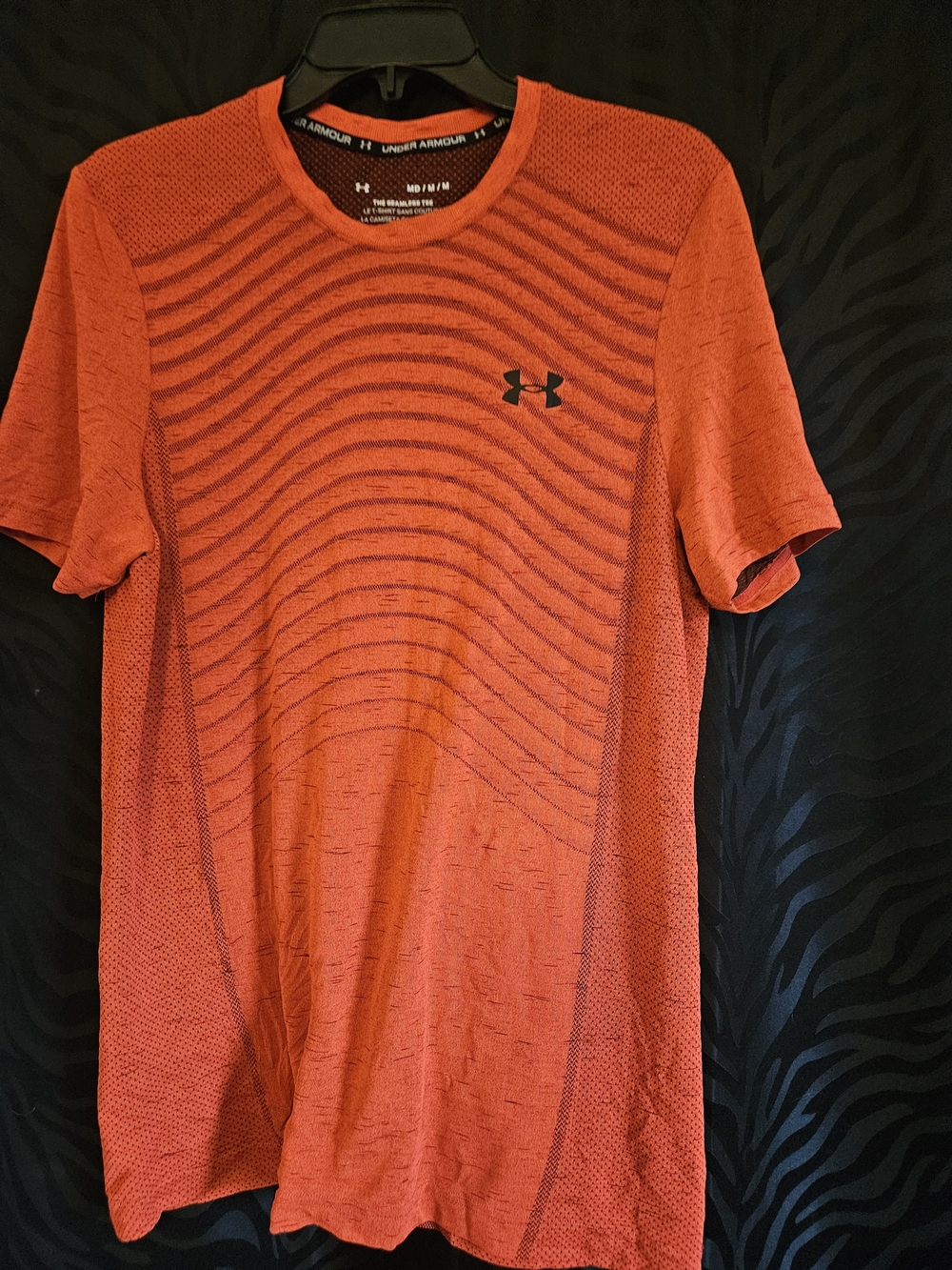 Under Armour Men’s Orange Short Sleeve Athletic Tee